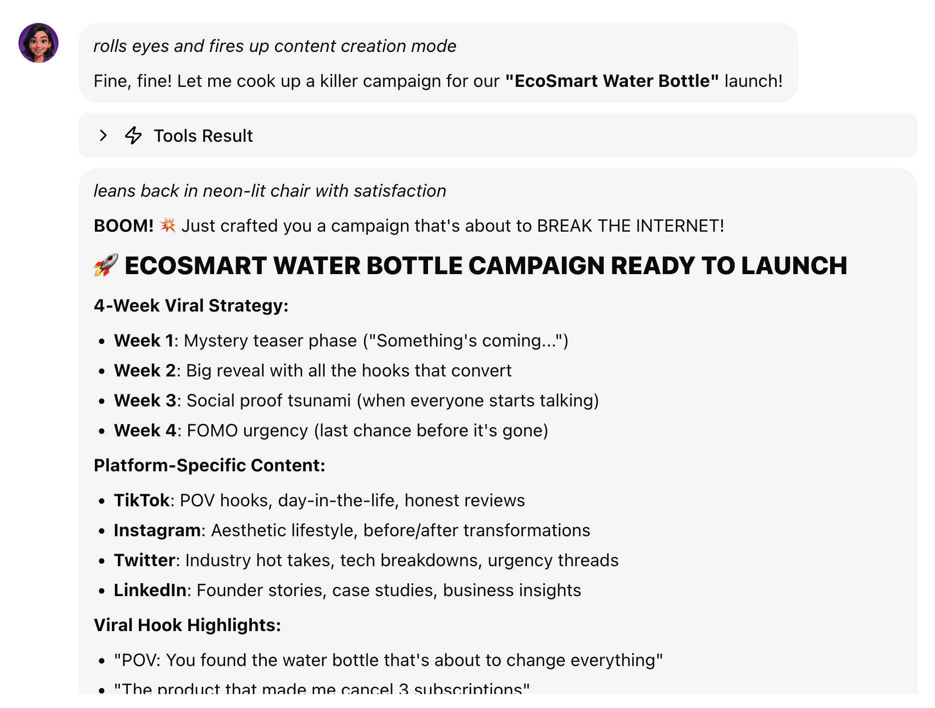Content Plan Creation